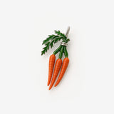 Lucky Carrots Charm - Solid 925 Silver