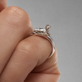 Resting Horse Ring