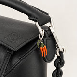 Lucky Carrots Charm - Solid 925 Silver