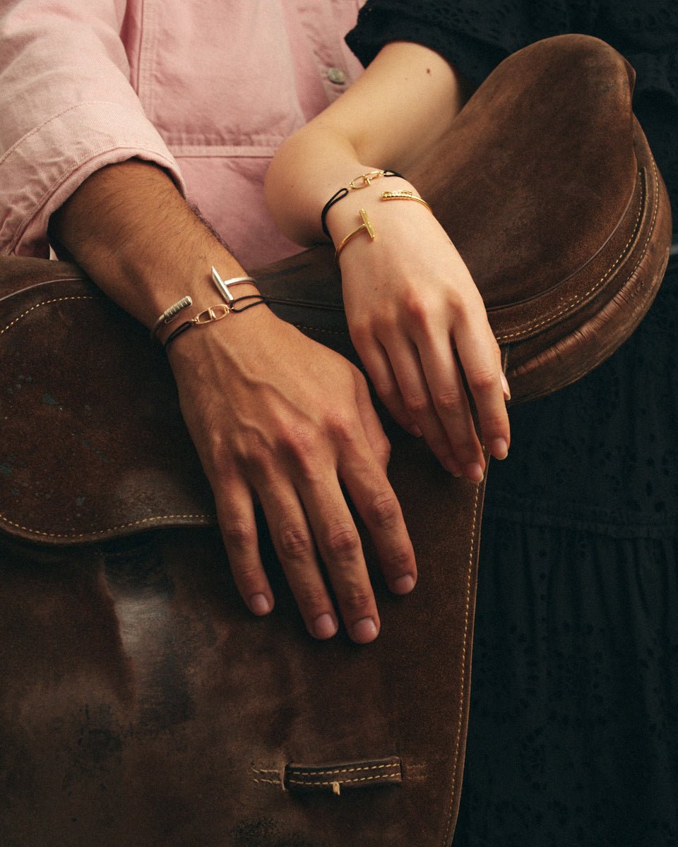 Sunday Polo Club - 18k Gold Stirrups Bracelet - Sunday Polo Club