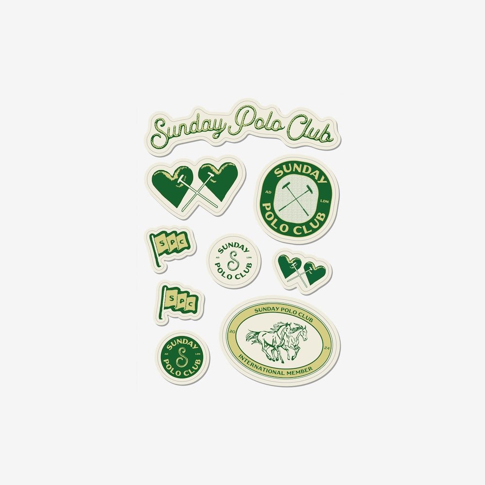 Sunday Polo Club Sticker Pack - Sunday Polo Club